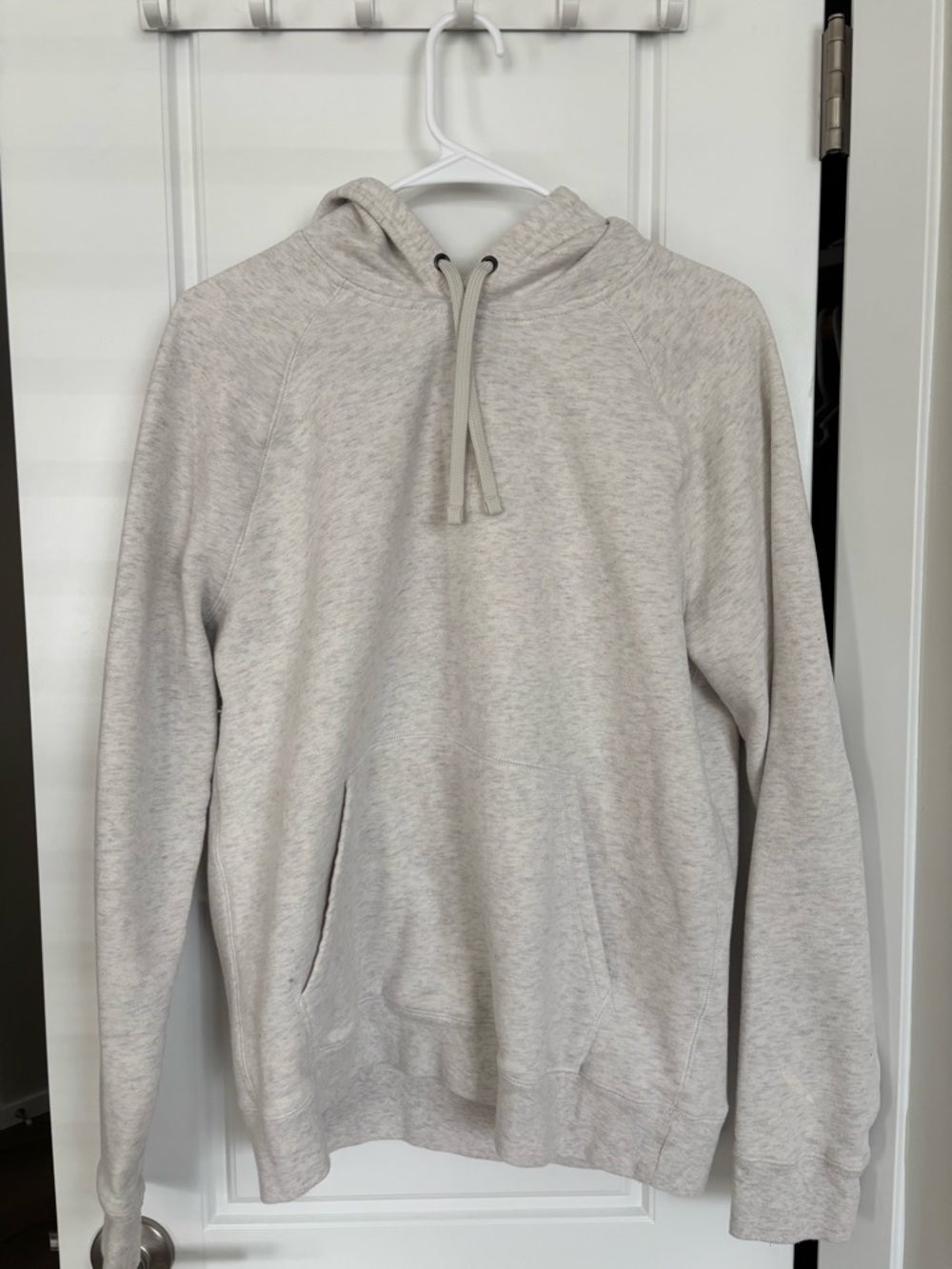Cream/Gray Hoodie
